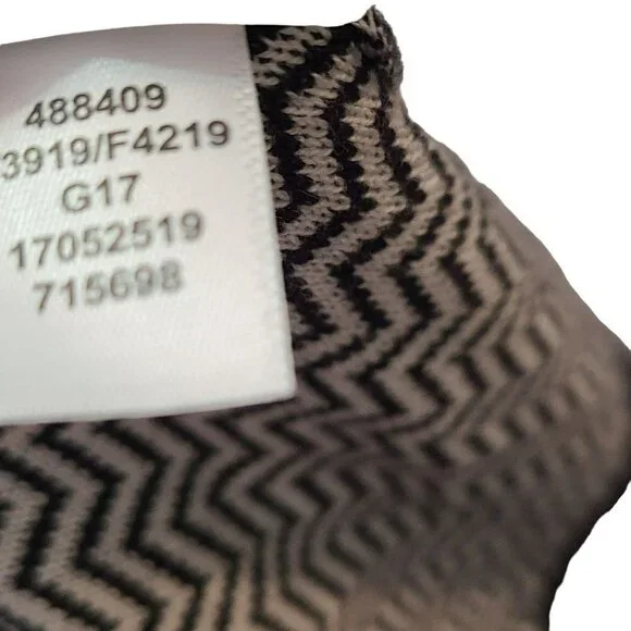 Land's End Outfitters Women's Button up Top Black and White Size S - Picture 10 of 10